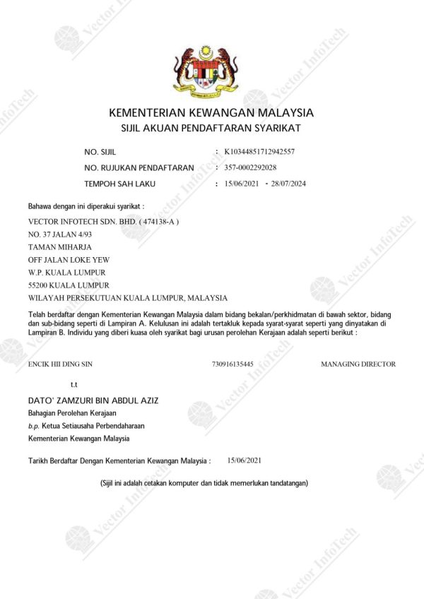 KEMENTERIAN KEWANGAN MALAYSIA